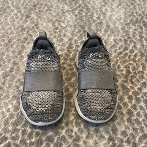 APL toddler size 10 gray slip on sneakers.